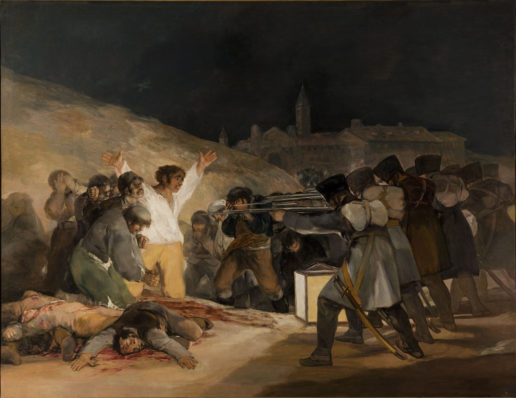 El Tres de Mayo 1808, by Francisco de Goya