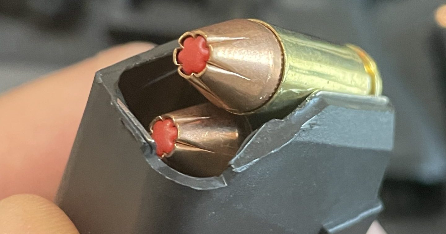 Glock 45 gen 5 mag with hornady critical defense 9mm jhp ammo rounds