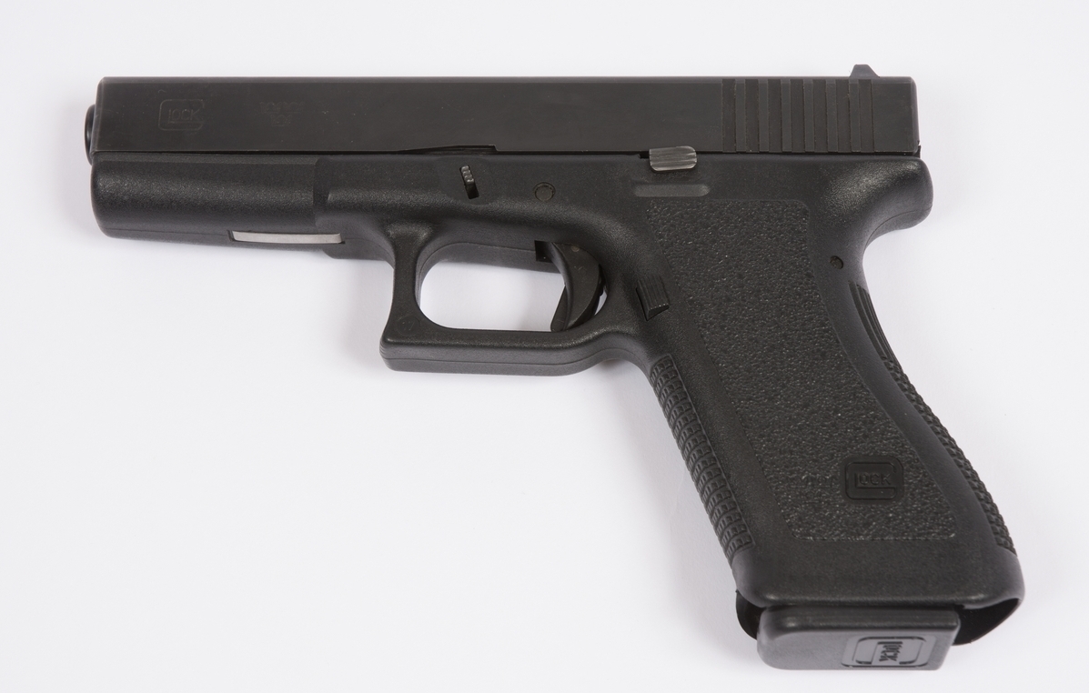 Glock 17 pistol in the Swedish Army Museum collection