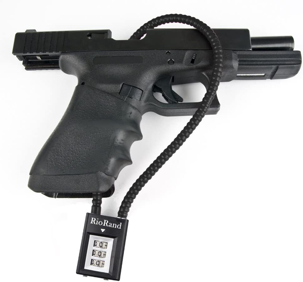 RioRand 3-Digit Combination Gun Cable Lock