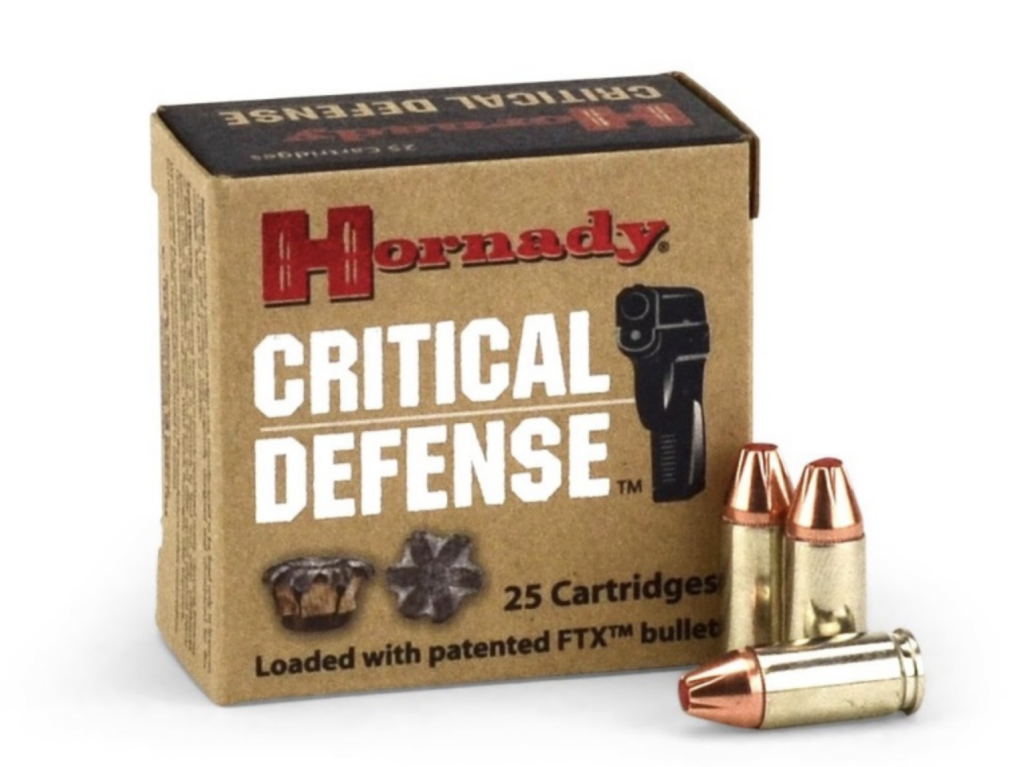 hornady critical defense ammo
