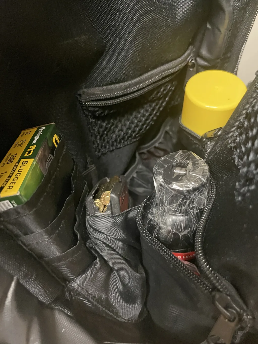 A variety of ammo on a desk
