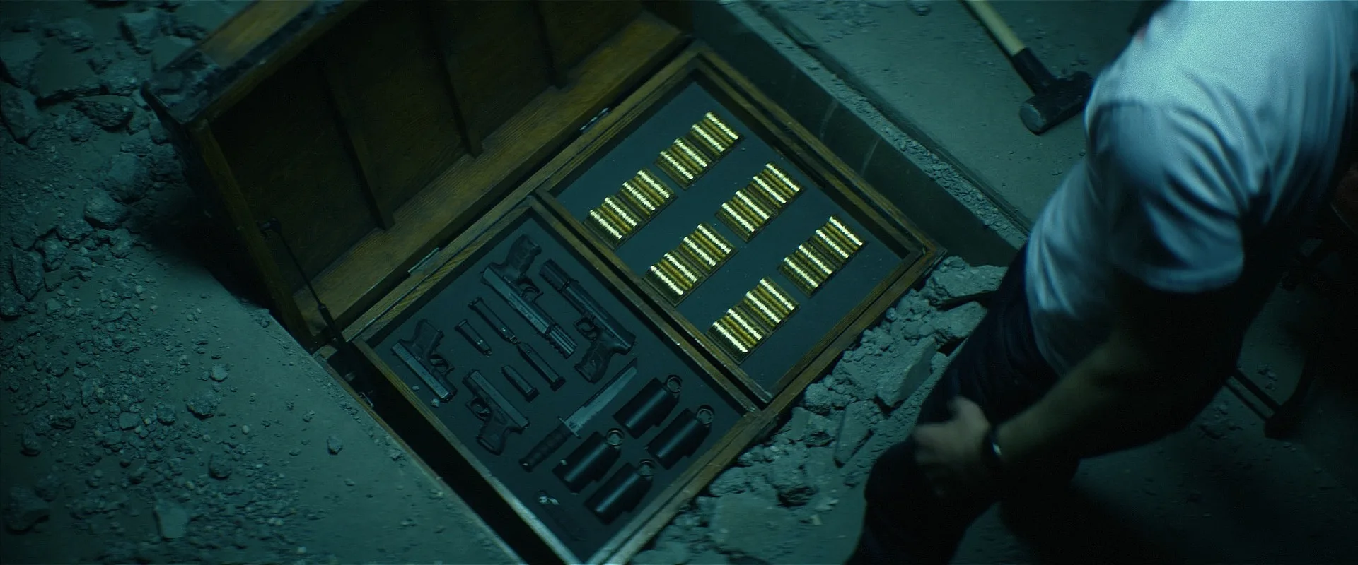 john wick gun stash
