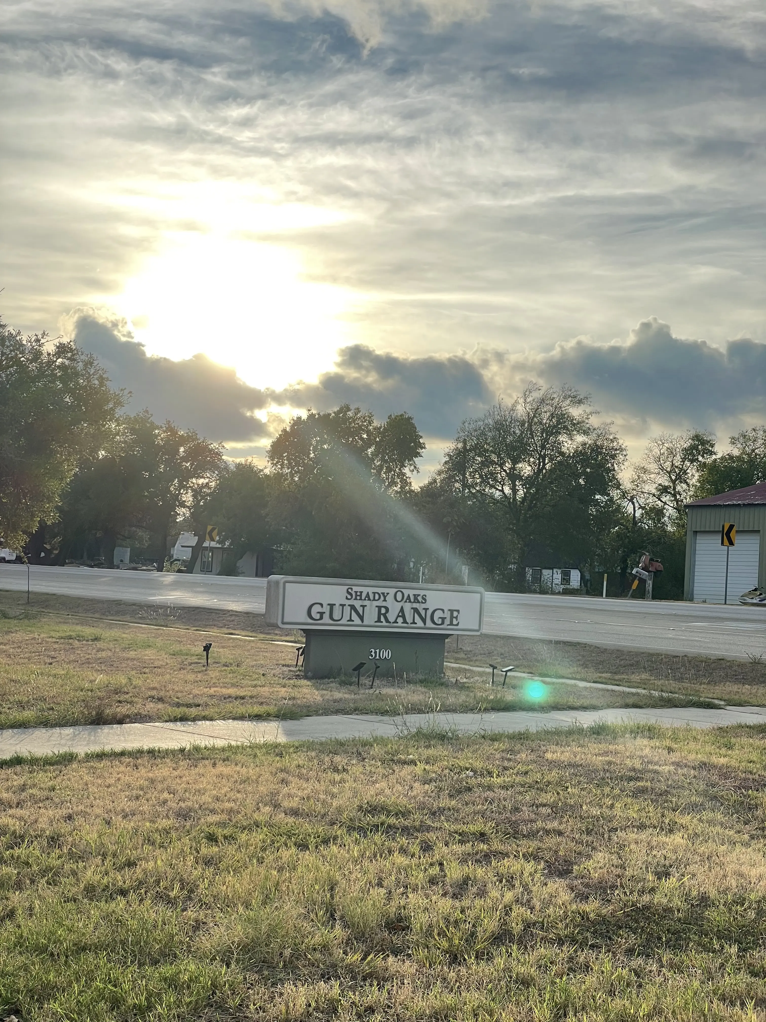 Shady Oaks gun range in Cedar Park, TX