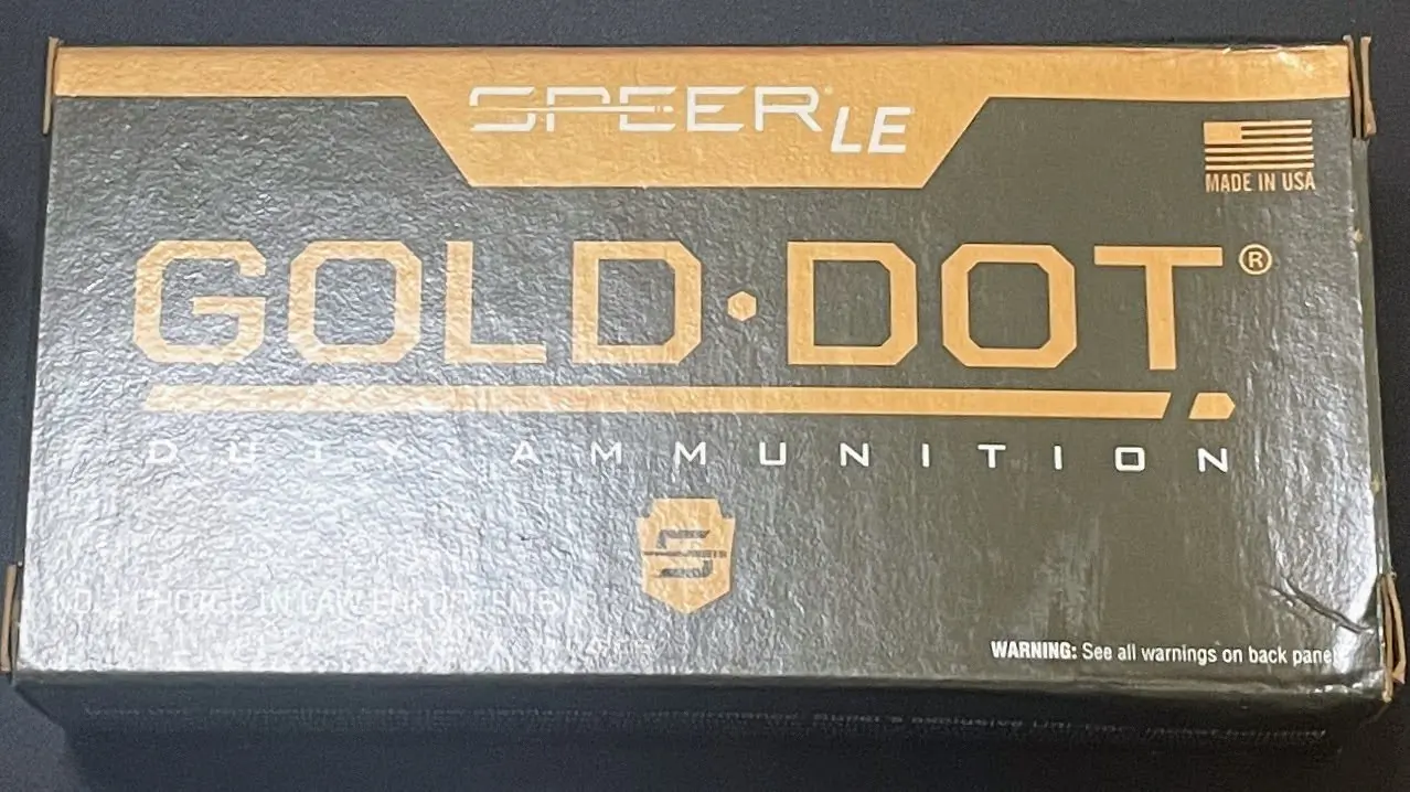 speer le gold dot duty ammunition 9mm